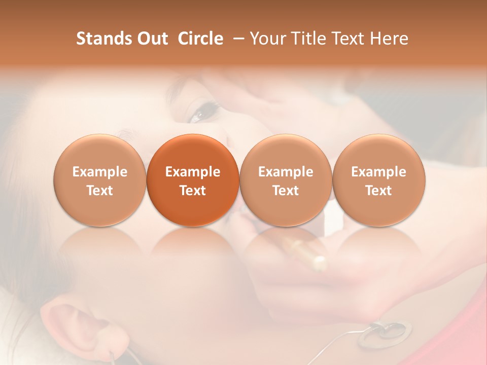 Skin Female Attractive PowerPoint Template
