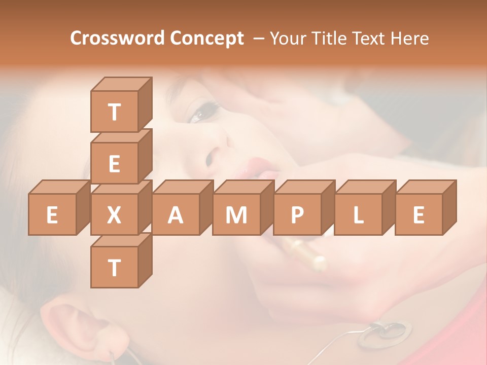 Skin Female Attractive PowerPoint Template