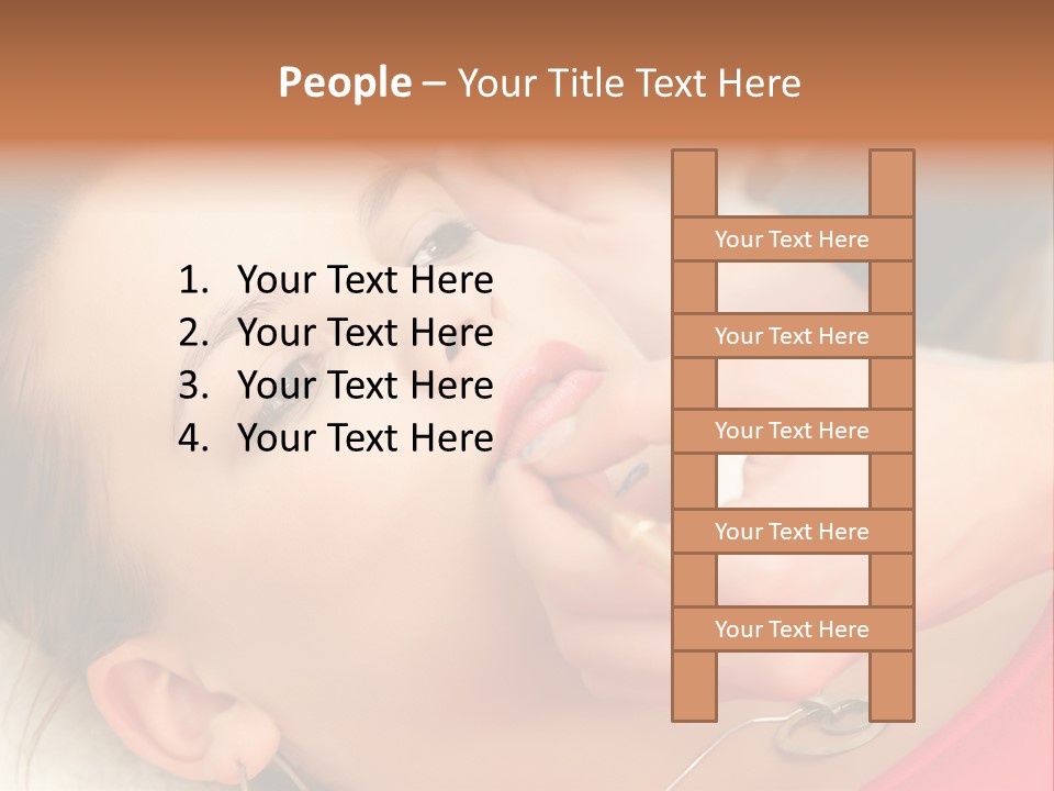 Skin Female Attractive PowerPoint Template