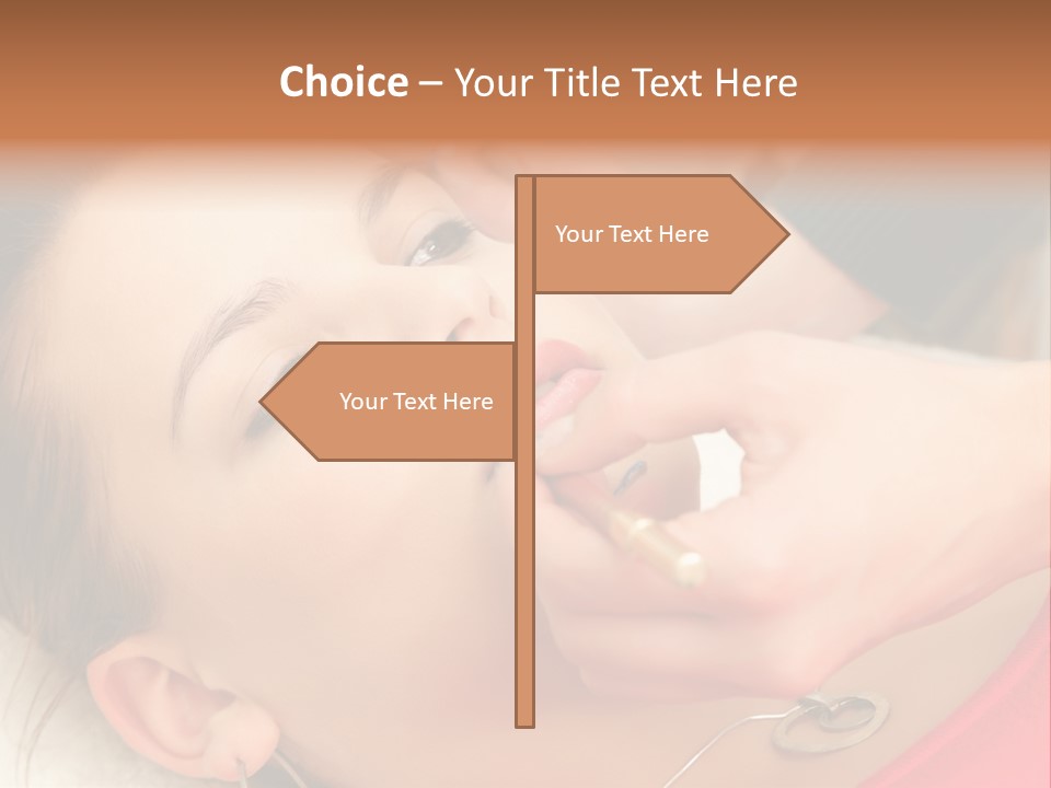 Skin Female Attractive PowerPoint Template