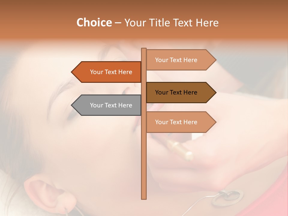 Skin Female Attractive PowerPoint Template