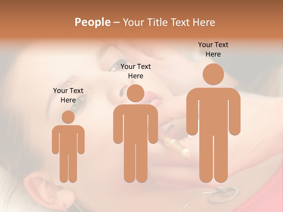 Skin Female Attractive PowerPoint Template