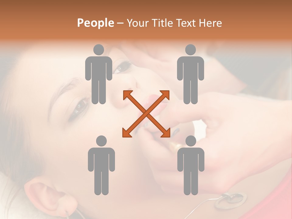 Skin Female Attractive PowerPoint Template