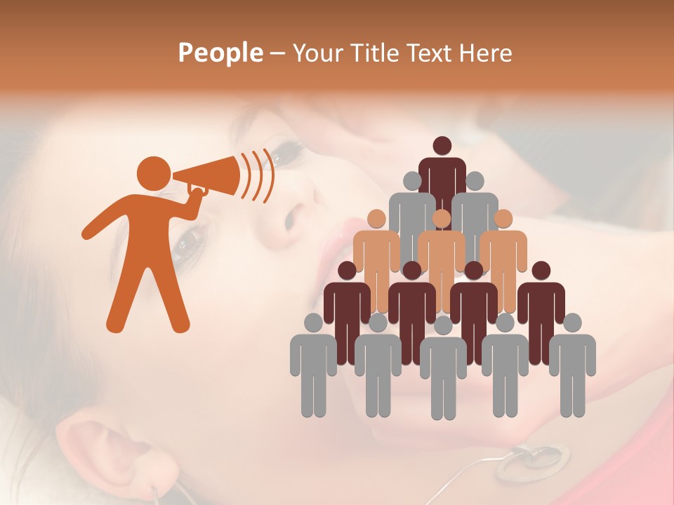 Skin Female Attractive PowerPoint Template