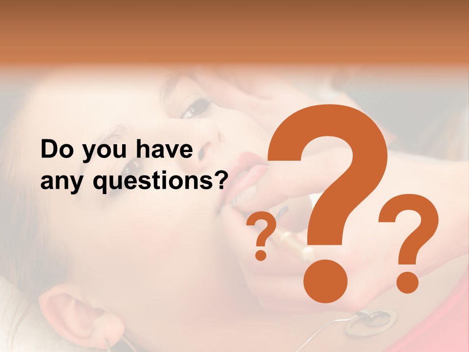 Skin Female Attractive PowerPoint Template