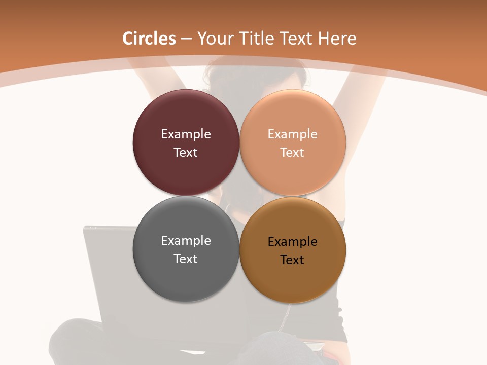 Adult Youth Model PowerPoint Template