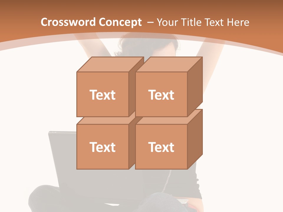 Adult Youth Model PowerPoint Template