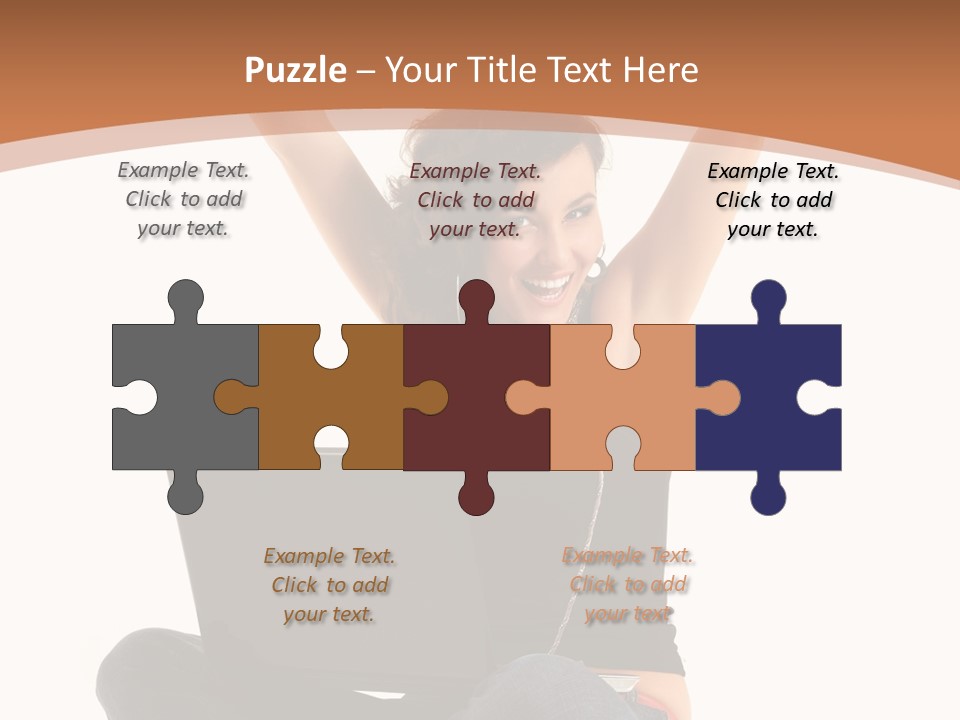 Adult Youth Model PowerPoint Template