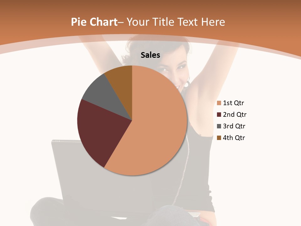 Adult Youth Model PowerPoint Template