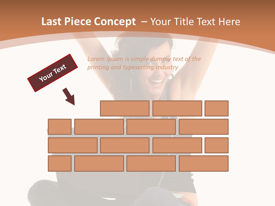 Adult Youth Model PowerPoint Template