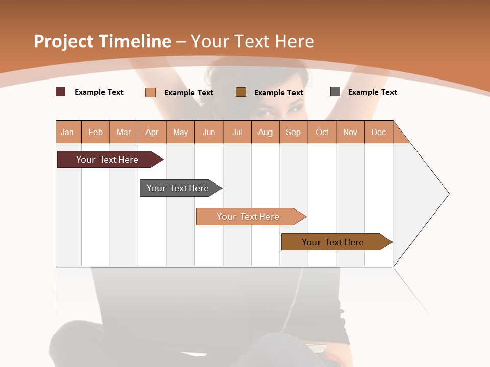 Adult Youth Model PowerPoint Template