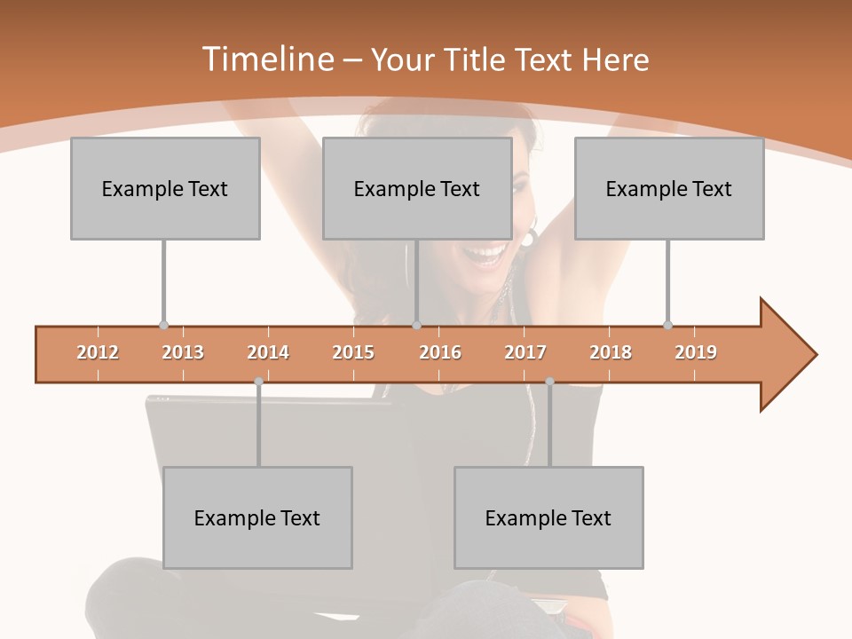 Adult Youth Model PowerPoint Template