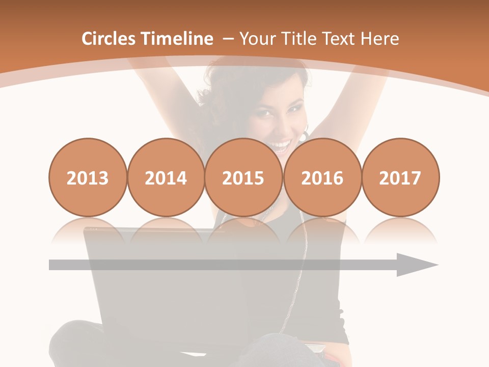 Adult Youth Model PowerPoint Template