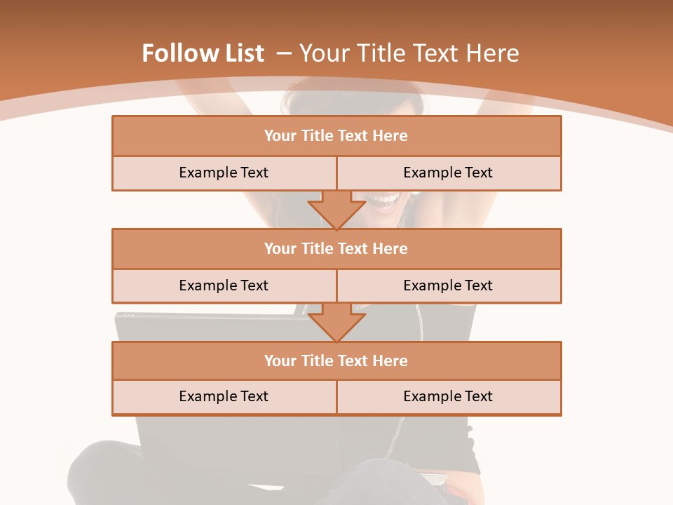 Adult Youth Model PowerPoint Template