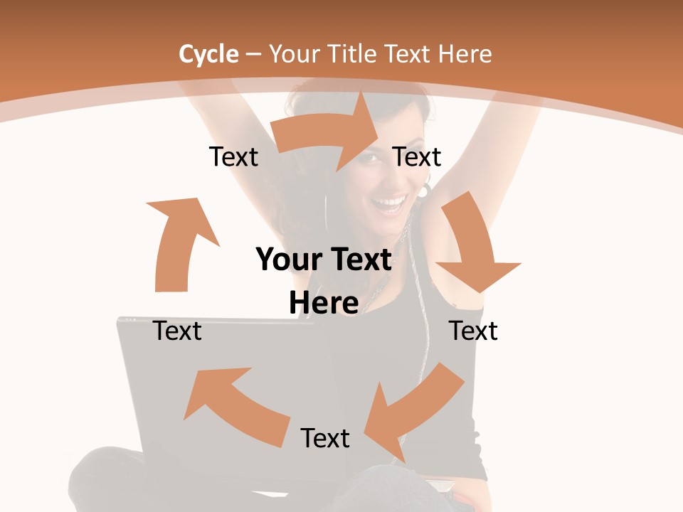 Adult Youth Model PowerPoint Template