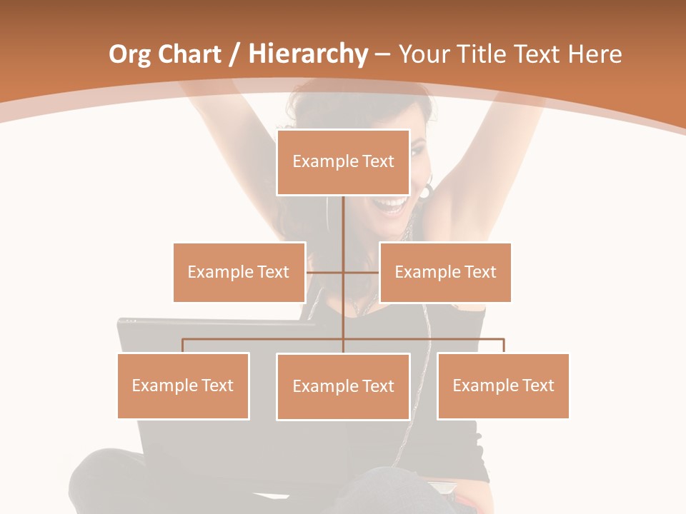 Adult Youth Model PowerPoint Template