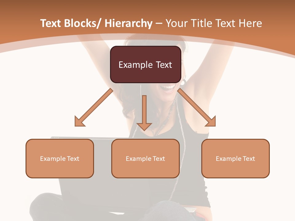 Adult Youth Model PowerPoint Template
