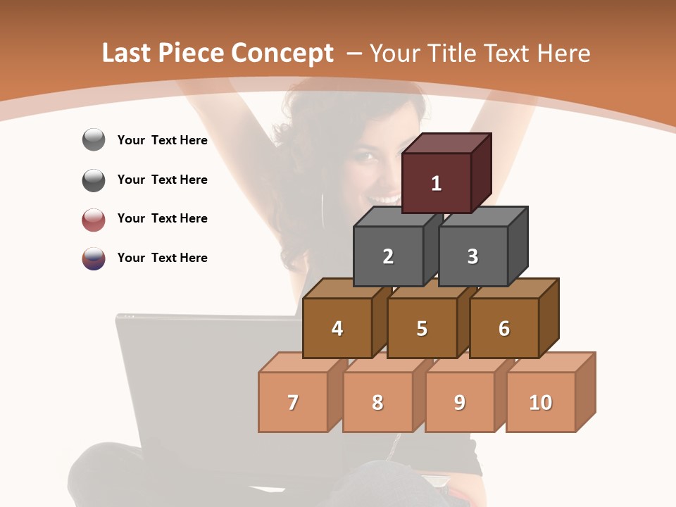 Adult Youth Model PowerPoint Template