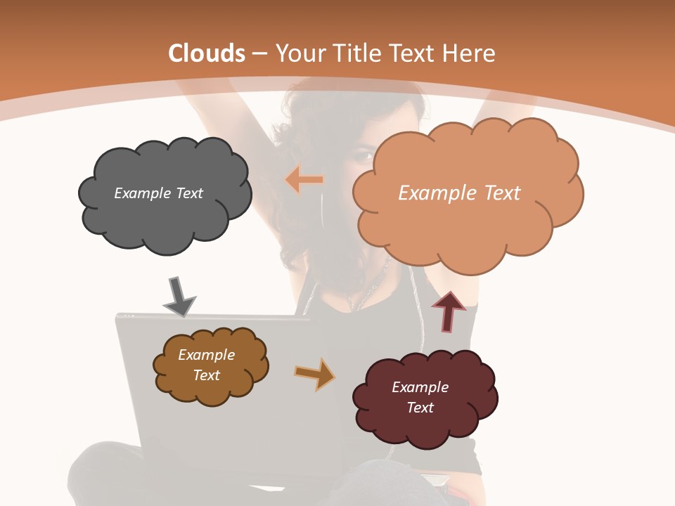 Adult Youth Model PowerPoint Template