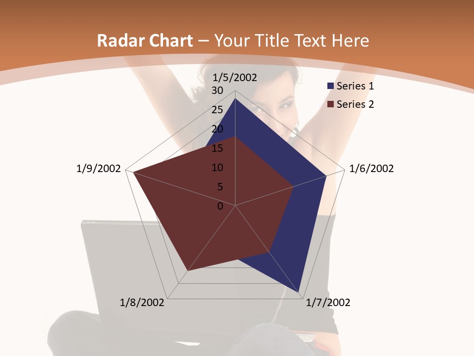 Adult Youth Model PowerPoint Template