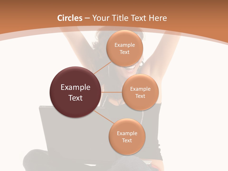 Adult Youth Model PowerPoint Template