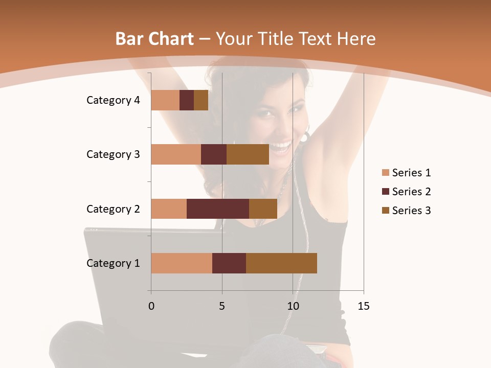Adult Youth Model PowerPoint Template