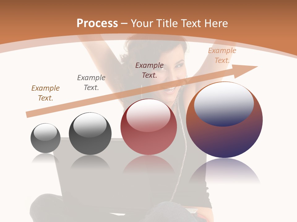 Adult Youth Model PowerPoint Template