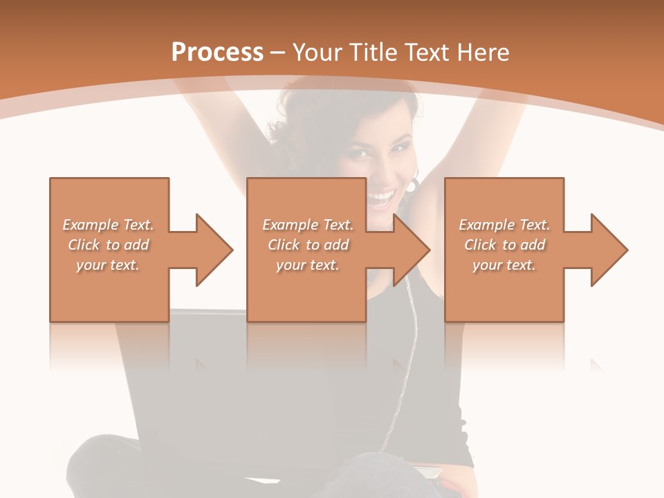Adult Youth Model PowerPoint Template