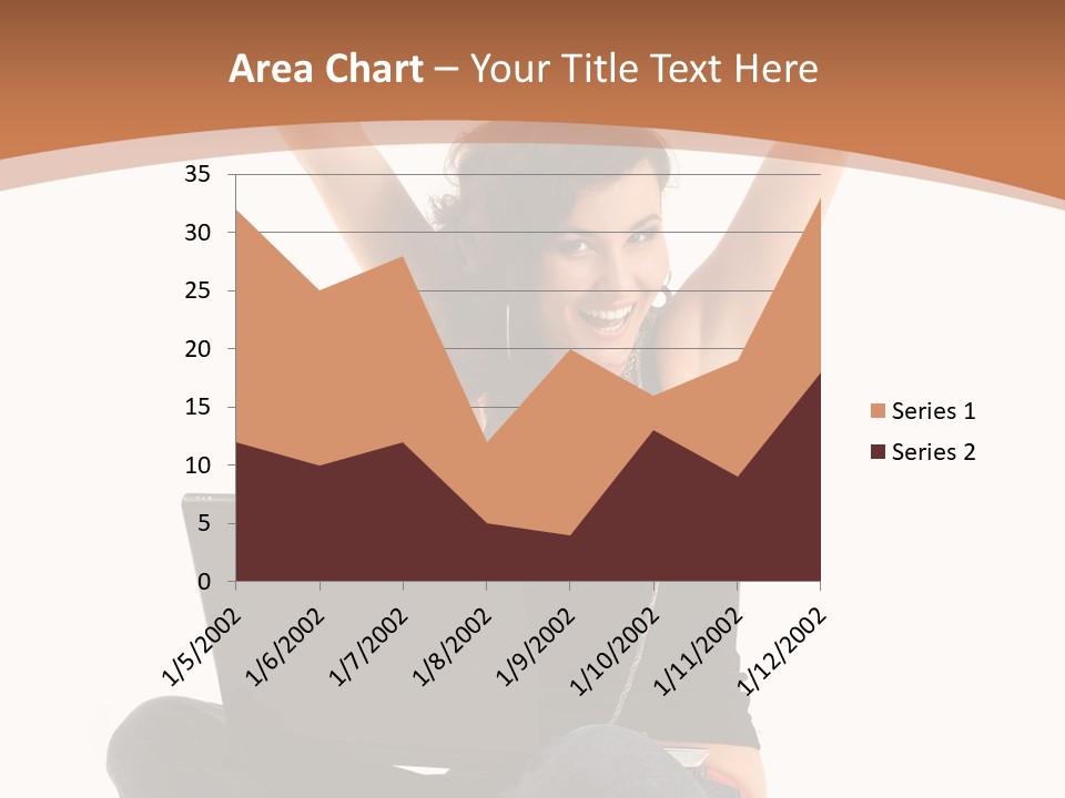 Adult Youth Model PowerPoint Template