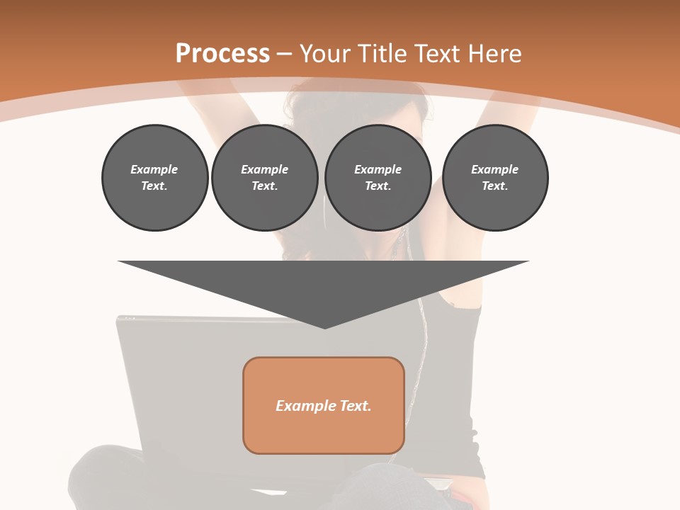 Adult Youth Model PowerPoint Template