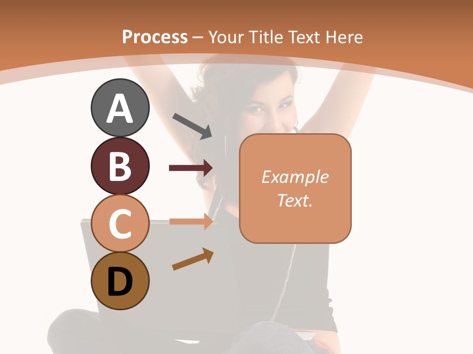 Adult Youth Model PowerPoint Template