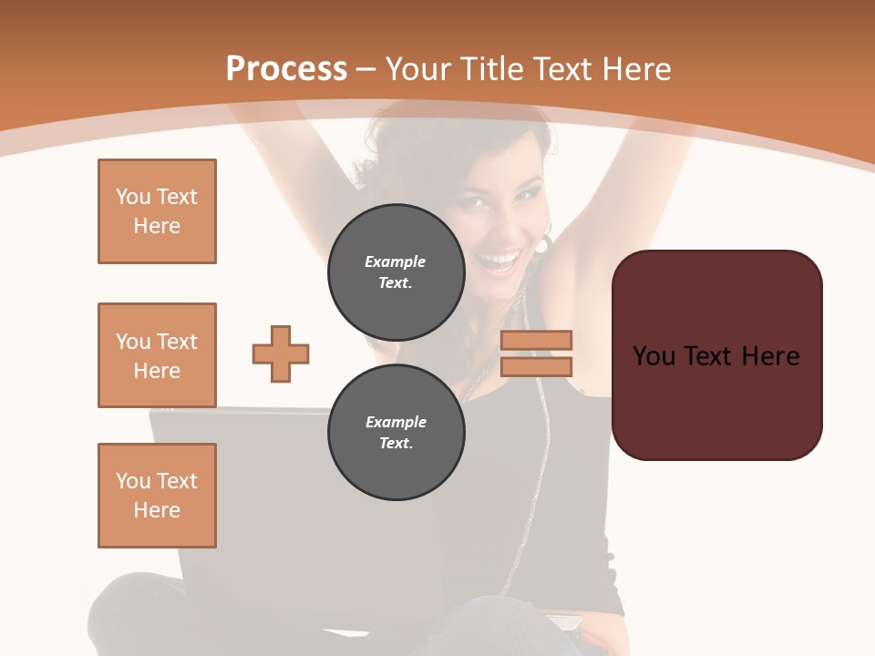 Adult Youth Model PowerPoint Template