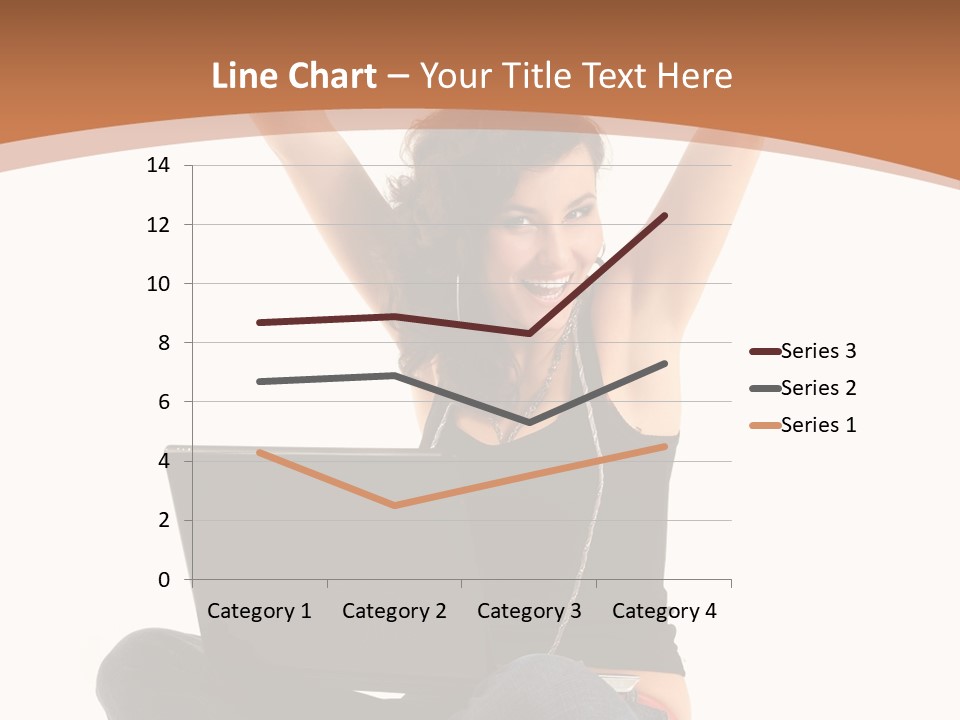 Adult Youth Model PowerPoint Template