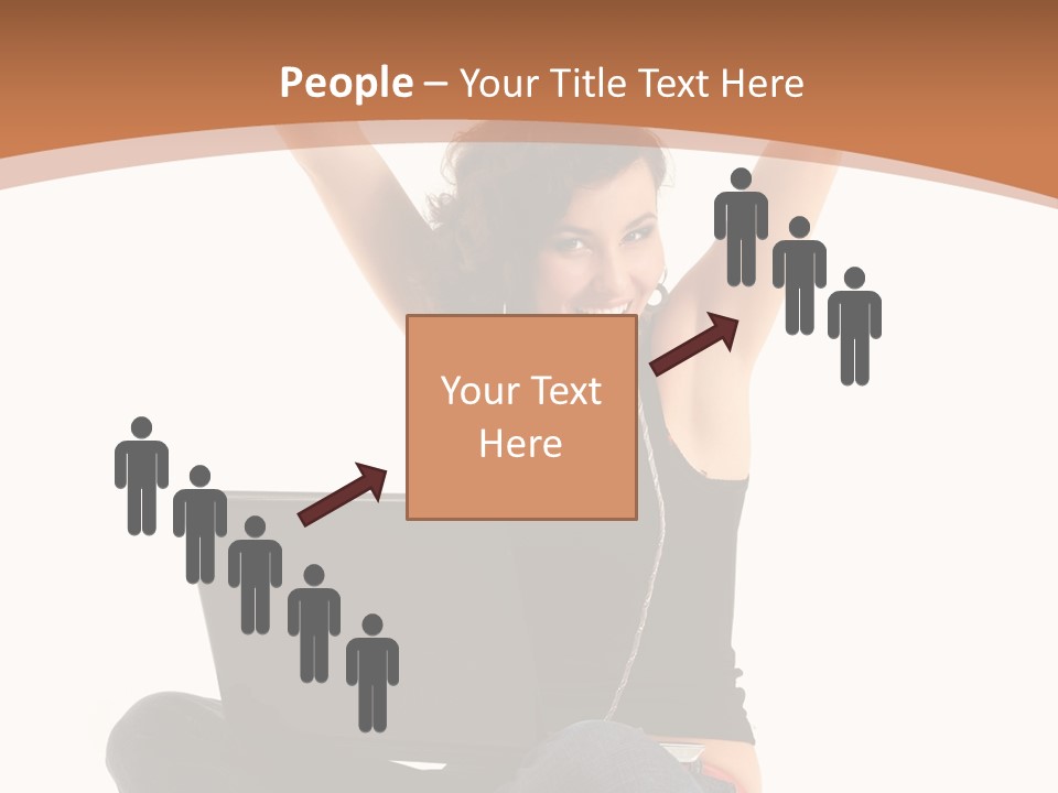 Adult Youth Model PowerPoint Template