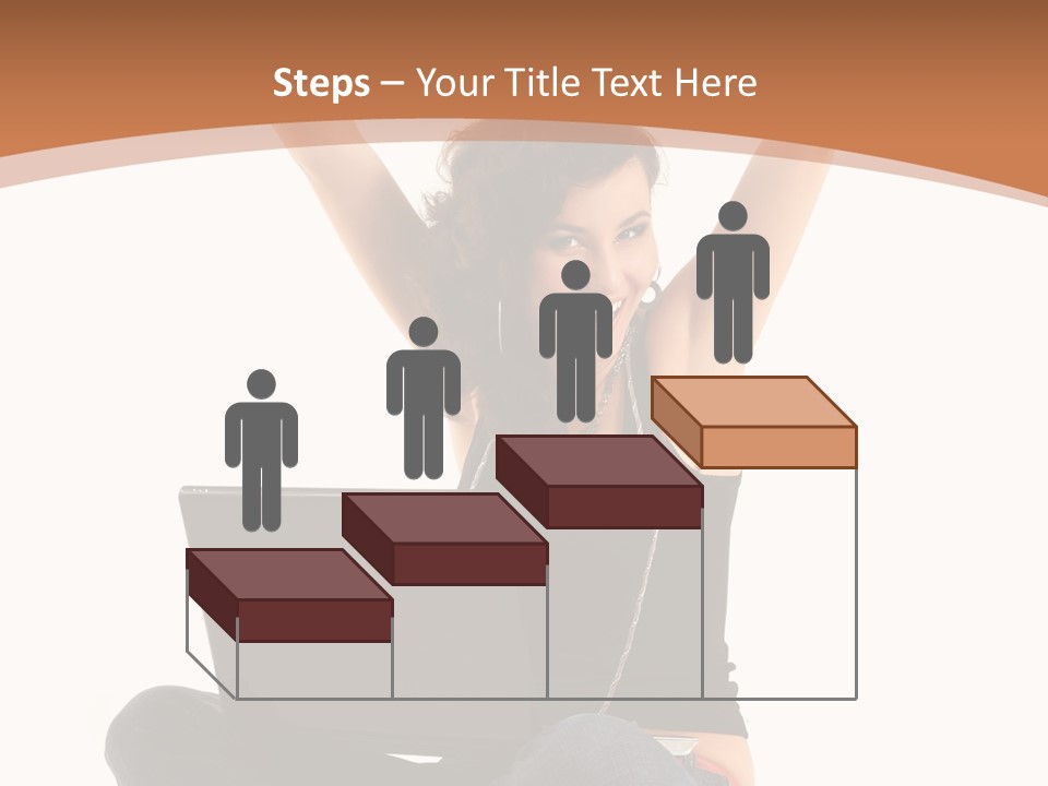 Adult Youth Model PowerPoint Template