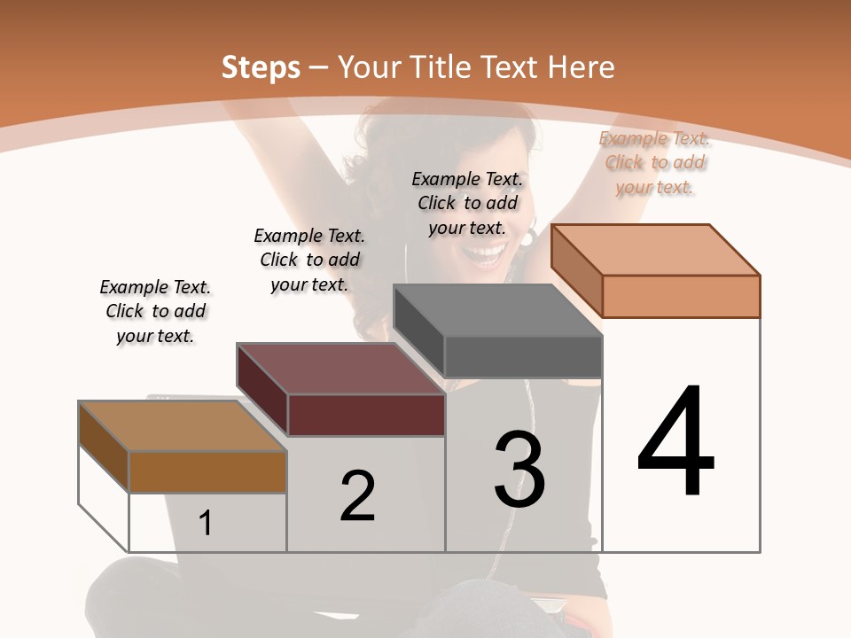 Adult Youth Model PowerPoint Template