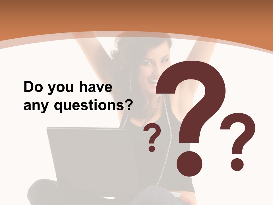 Adult Youth Model PowerPoint Template