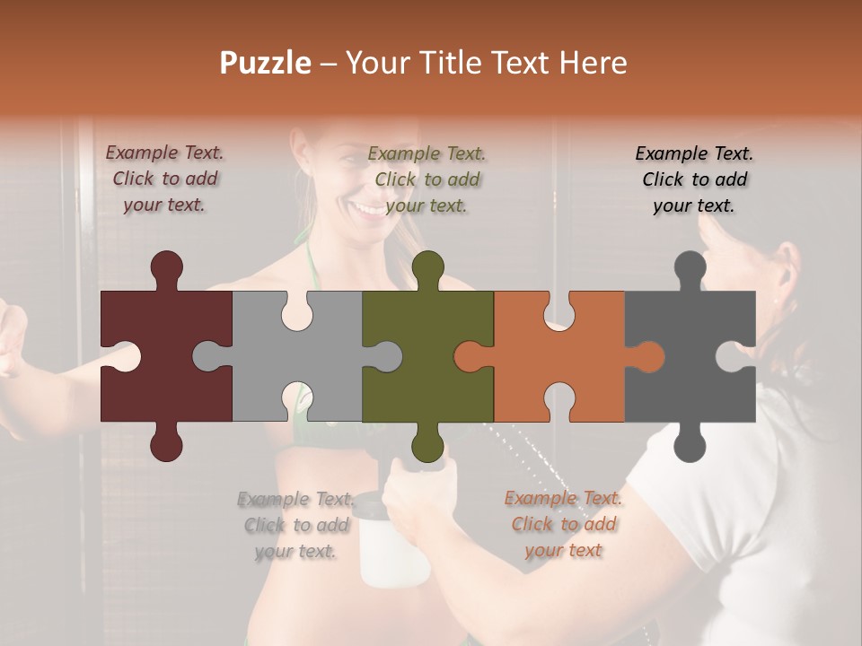 Beauty Spa Studio Beautician PowerPoint Template