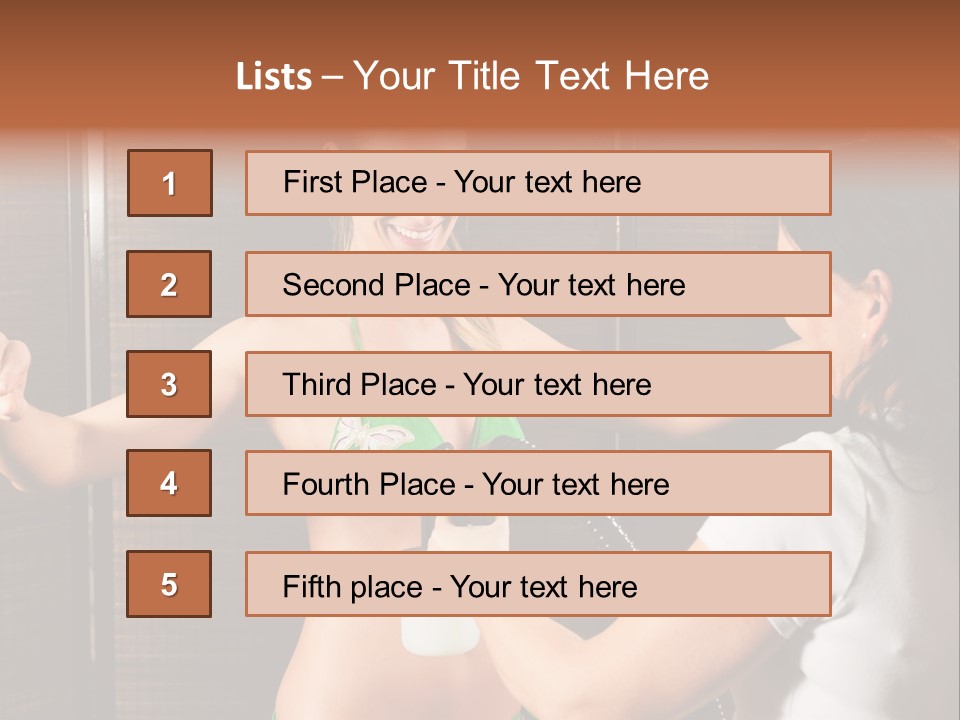 Beauty Spa Studio Beautician PowerPoint Template