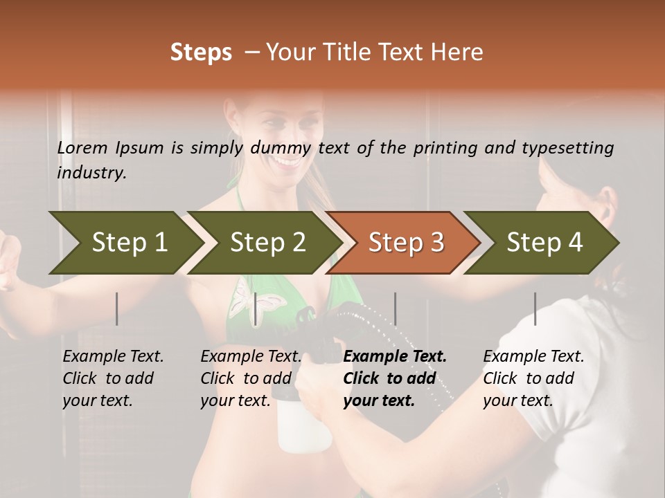 Beauty Spa Studio Beautician PowerPoint Template