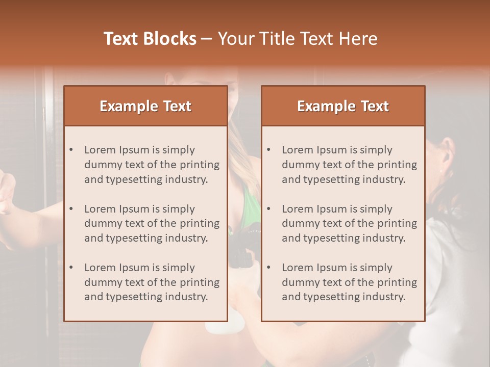 Beauty Spa Studio Beautician PowerPoint Template