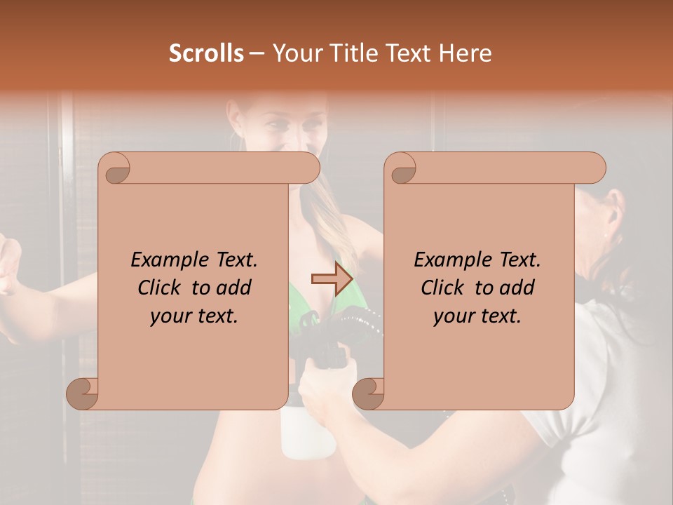 Beauty Spa Studio Beautician PowerPoint Template