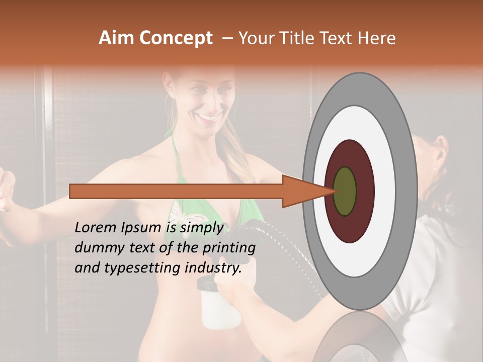 Beauty Spa Studio Beautician PowerPoint Template