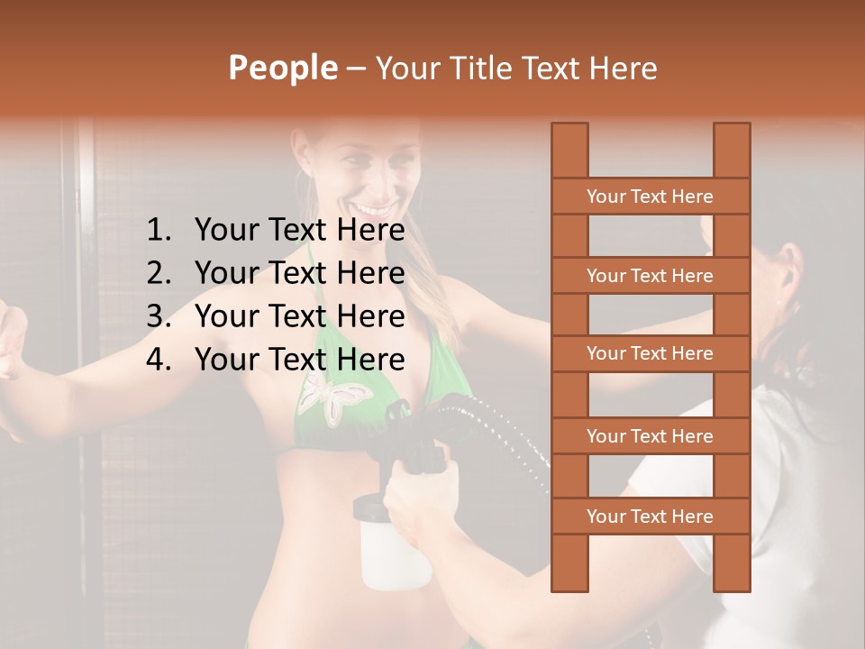 Beauty Spa Studio Beautician PowerPoint Template