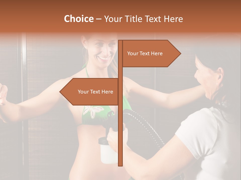 Beauty Spa Studio Beautician PowerPoint Template