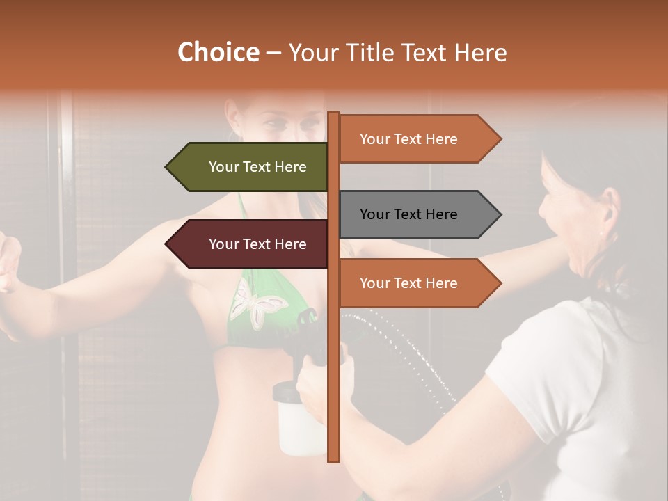 Beauty Spa Studio Beautician PowerPoint Template