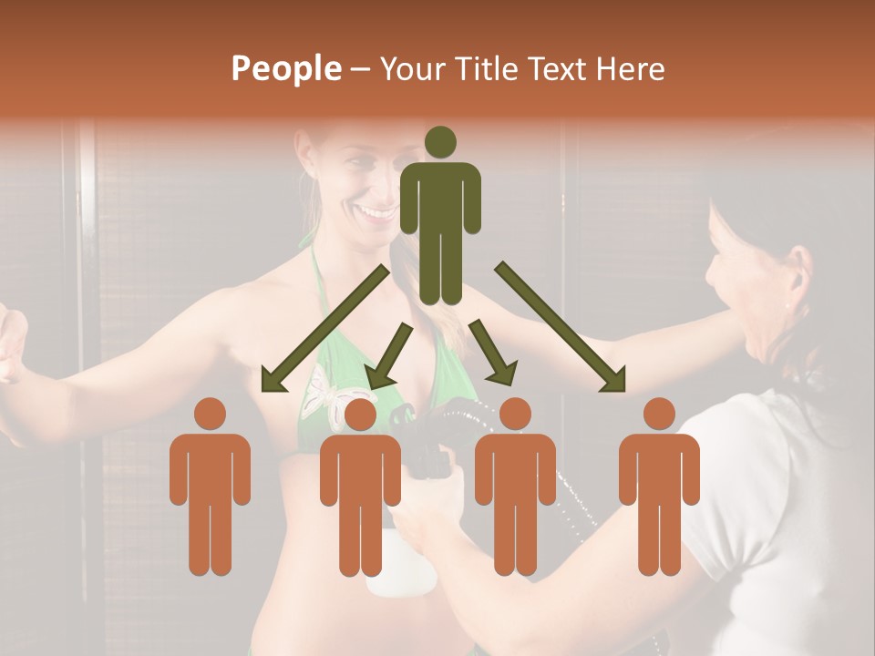 Beauty Spa Studio Beautician PowerPoint Template