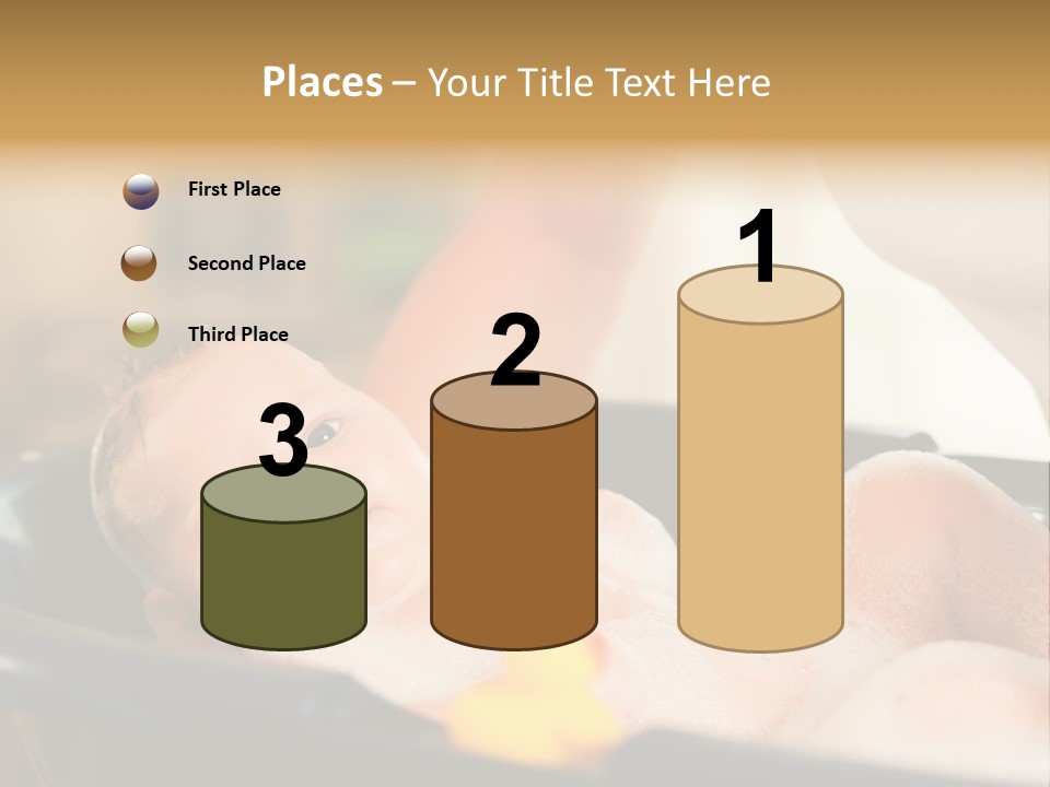 Protection Bath Safety PowerPoint Template