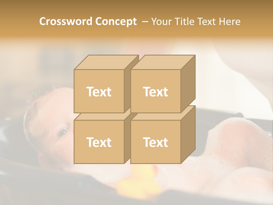 Protection Bath Safety PowerPoint Template