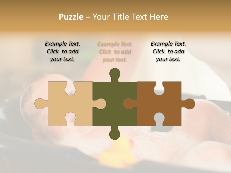 Protection Bath Safety PowerPoint Template